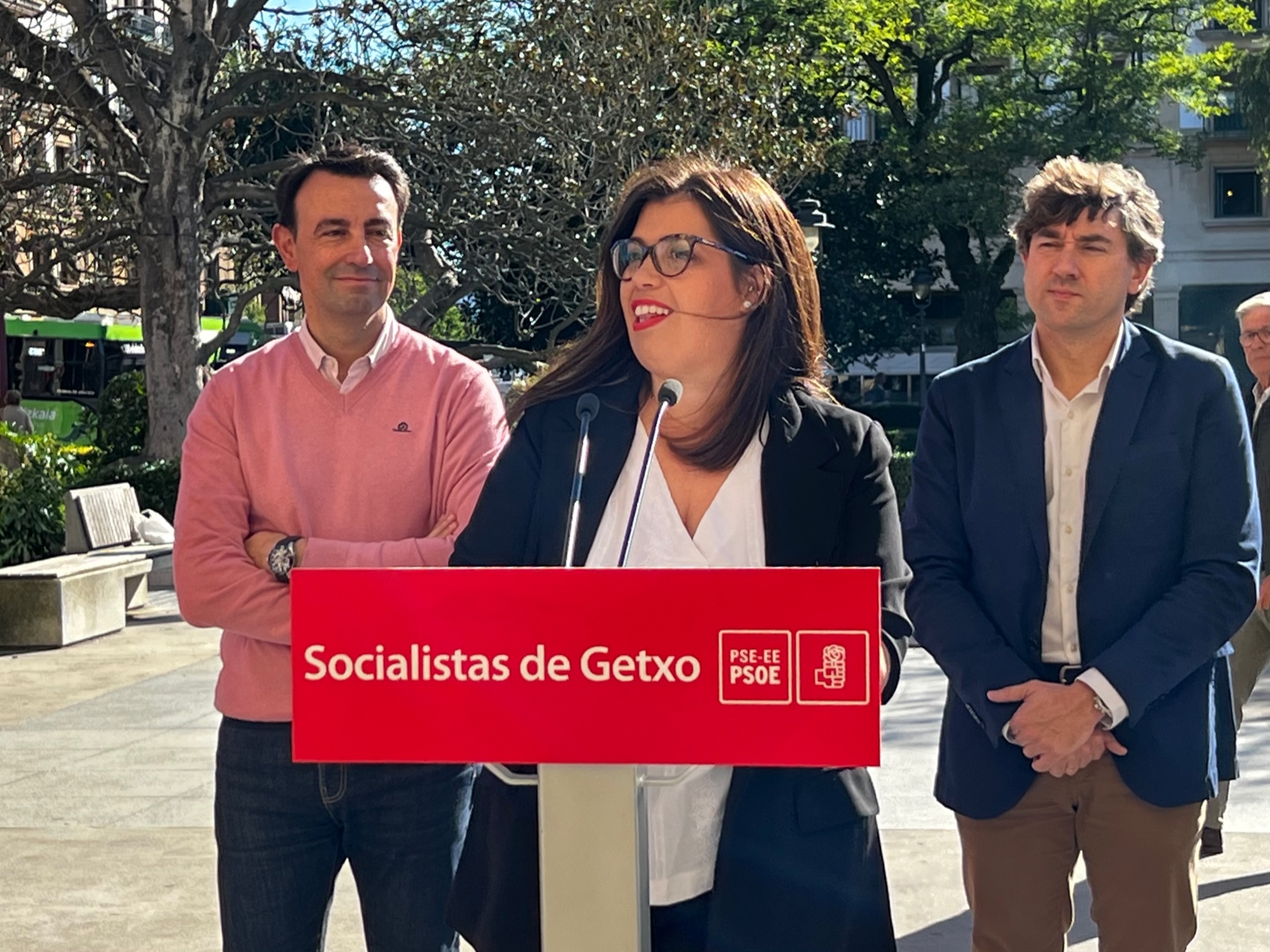 2 Carmen Díaz, presentación como candidata a la Alcaldía de Getxo