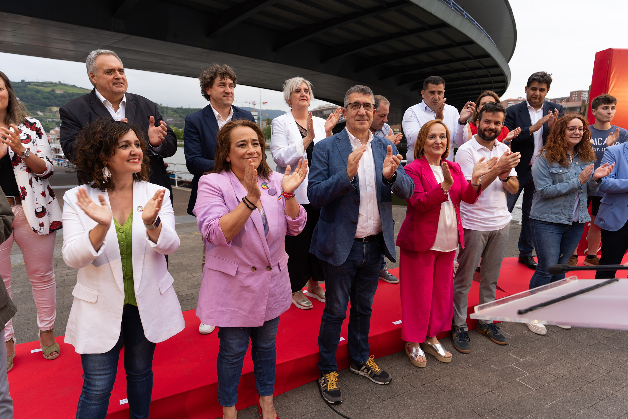 Patxi López - Acto de inicio de campaña electoral