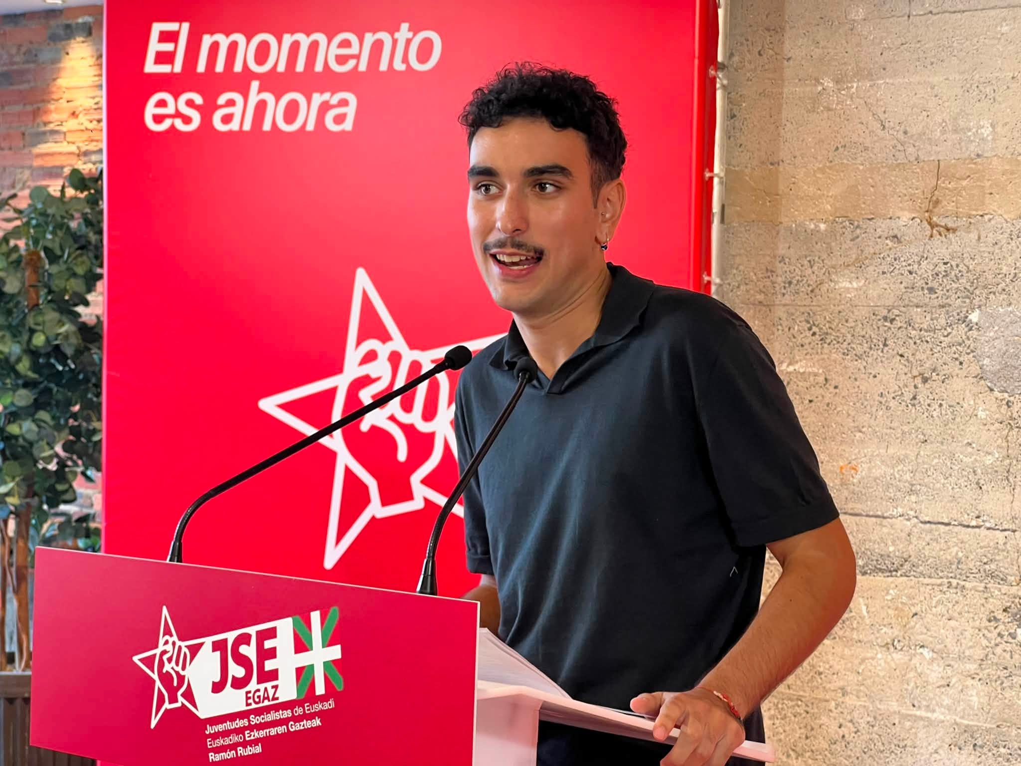 Lander Manrique. Congreso JSE-Egaz Bizkaia