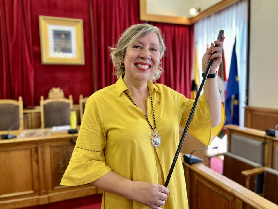 Mari José Blanco, primera mujer alcaldesa de Portugalete